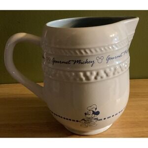 Disney Gourmet‎ Mickey, Mickey Mouse Water Pitcher, White And Blue